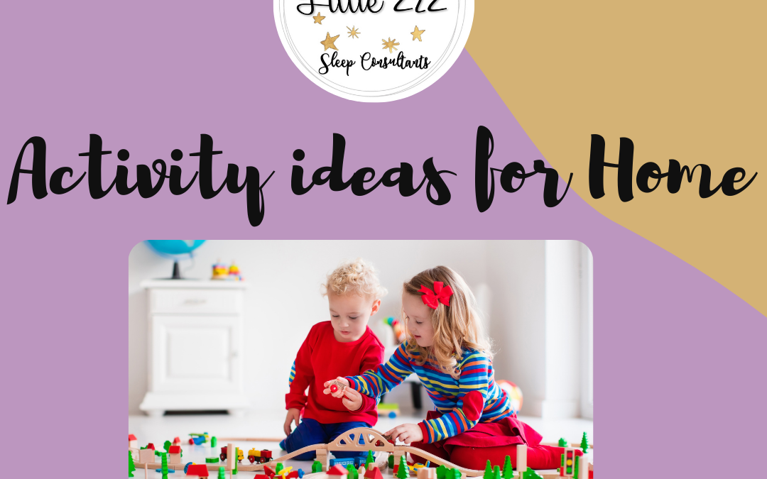 5 easy activity ideas for home